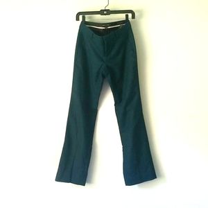 BANANA REPUBLIC deep emerald green Logan pants trousers P0